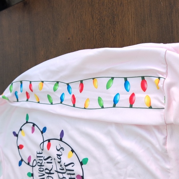 Mickey Mouse My Favorite Color Is 🎄 Christmas Lights Top - Picture 5 of 9